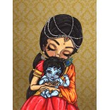 Painting of Yashoda Krishna